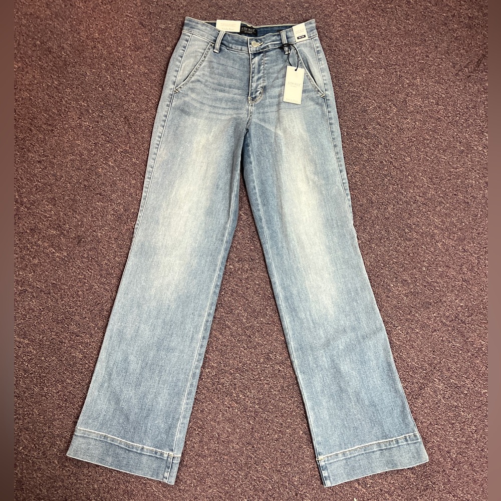 NWT Judy Blue Wide Leg Jeans Size 3